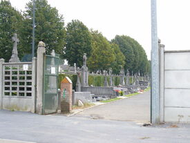 Accès cimetière Porte de Paris entrée Rue Saint Gilles