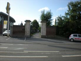 Accès cimetière Porte Notre Dame entrée Rue de Valenciennes
