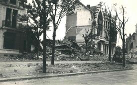 Maison détruite par les bombardements boulevard Faidherbe